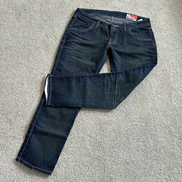 Siwy Denim - Siwy Jeans Mid Rise RN# 111919 Whiskered Four Pocket Size 31   - S923